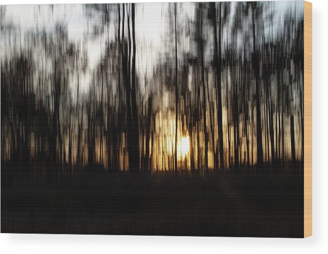 Sunset Wood Print featuring the photograph Sunset by Betty Pauwels