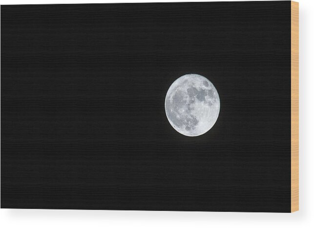  Wood Print featuring the photograph Super Moon by Nicole Engstrom