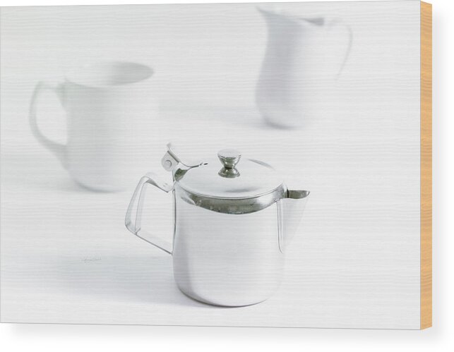 Tea For One Wood Print featuring the photograph Tea for One by Sharon Popek