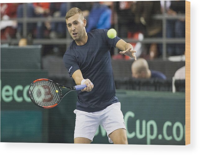 Playoffs Wood Print featuring the photograph TENNIS: FEB 03 Davis Cup by Icon Sportswire