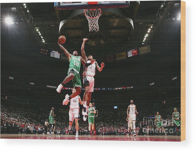 Terry Rozier Wood Print featuring the photograph Terry Rozier by Ned Dishman