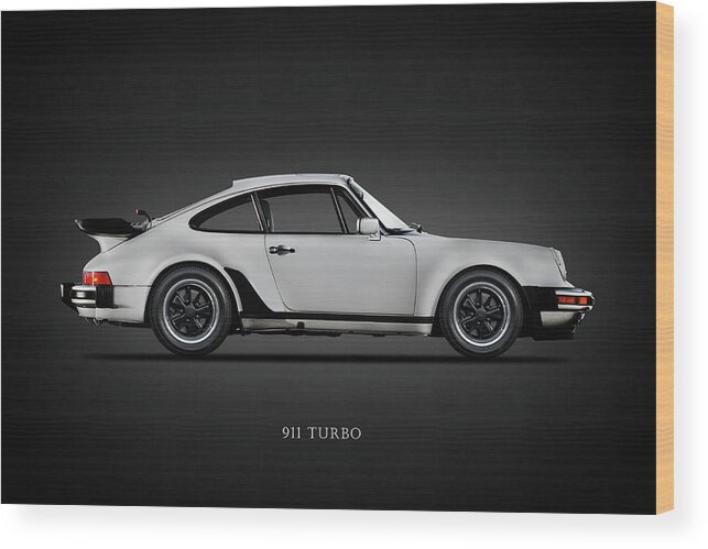 Porsche 911 Turbo Wood Print featuring the photograph The 911 Turbo 1984 by Mark Rogan