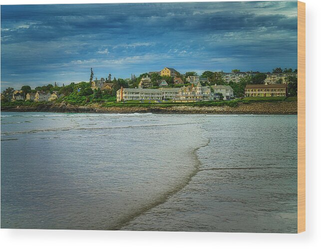 Ogunquit Wood Print featuring the photograph The Beachmere by Penny Polakoff