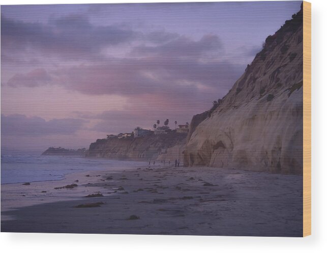 Tide Park Beach Wood Print featuring the photograph Tide Park Beach by Christina McGoran