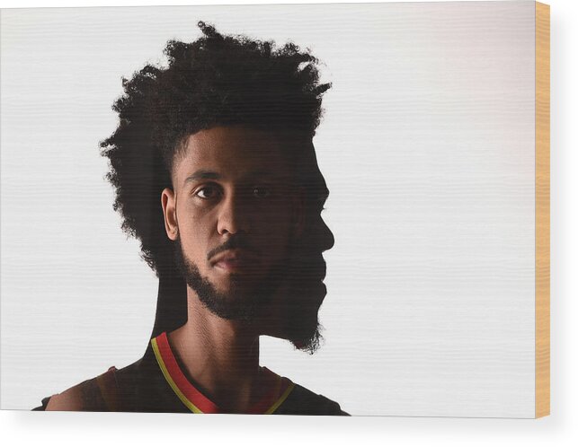 Tyler Dorsey Wood Print featuring the photograph Tyler Dorsey by Brian Babineau