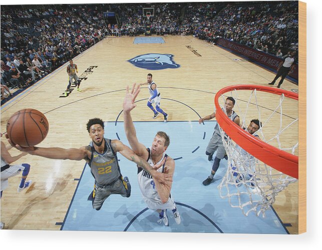 Nba Pro Basketball Wood Print featuring the photograph Tyler Dorsey by Joe Murphy