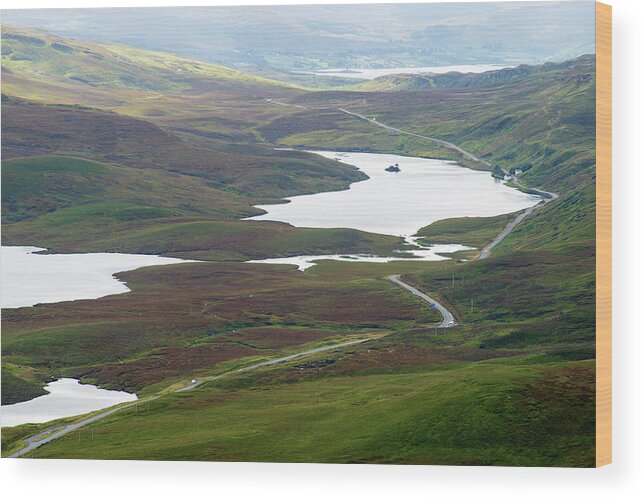 Scotland Wood Print featuring the photograph View from the Old Man of Storr 1 by Dubi Roman