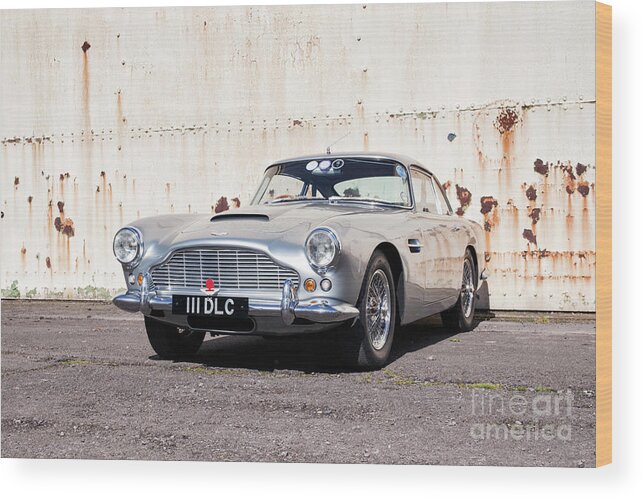 1962 Wood Print featuring the photograph Vintage 1962 Aston Martin DB4 by Tim Gainey