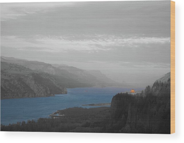 Vista Beacon Wood Print featuring the photograph Vista Beacon by Dylan Punke