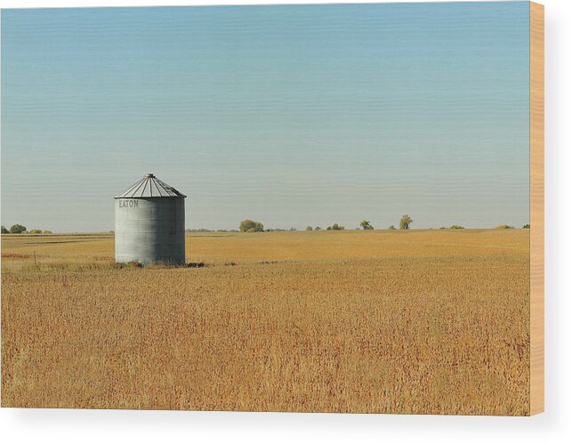Farm Wood Print featuring the photograph Waiting To Be Filled by Lens Art Photography By Larry Trager