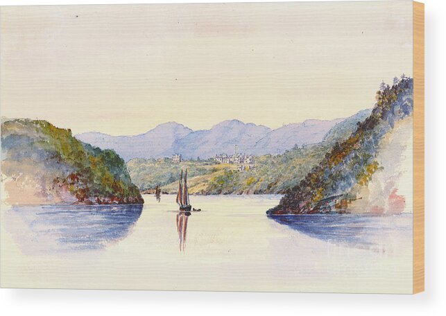 Approaching West Point New York 1846 Wood Print featuring the photograph Approaching West Point New York 1846 by Padre Art