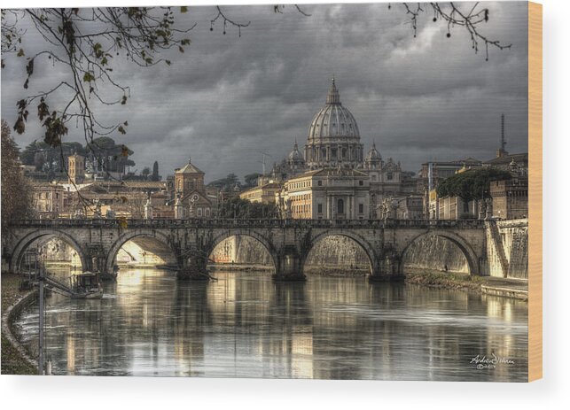 Rome Wood Print featuring the photograph Classic Rome by Andrew Dickman
