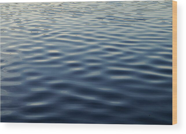 Ripples Wood Print featuring the photograph Ripples in Time by Peter Mooyman