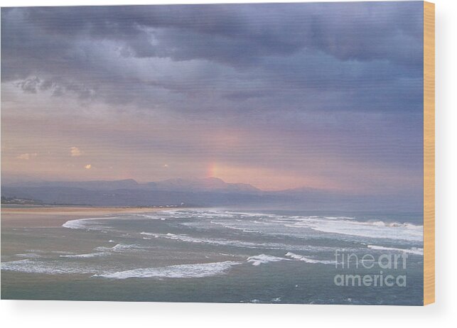 Storm Wood Print featuring the photograph Storm Brewing by Lynn Bolt