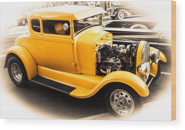  Wood Print featuring the photograph Vintage Car #13 by Mickey Clausen