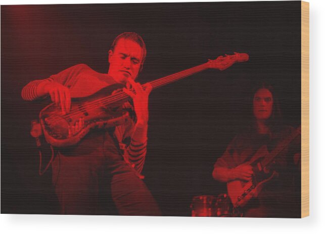 Photo Wood Print featuring the photograph Jaco on air - Red by Philippe Taka