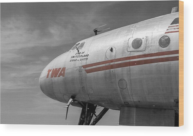Twa Wood Print featuring the photograph Star of Switzerland by Mike Ronnebeck