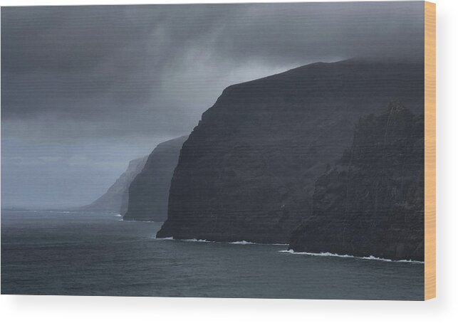 Landscape Wood Print featuring the photograph The Real Shades of Gray by Pekka Sammallahti