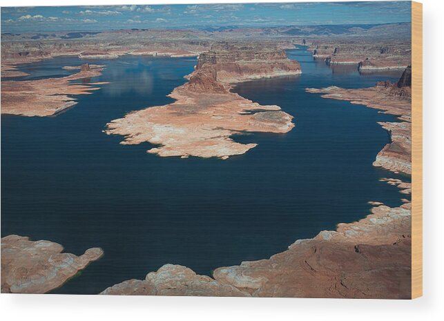 Landscape Wood Print featuring the photograph Lake Powell, Arizona by Johnson Huang
