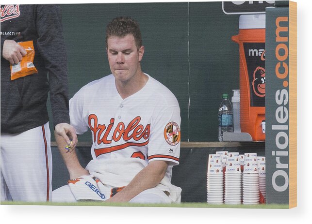 American League Baseball Wood Print featuring the photograph Dylan Bundy #3 by Icon Sportswire