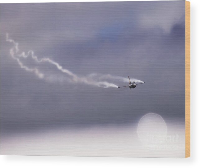 F16 Wood Print featuring the photograph f16 #10 by Ang El