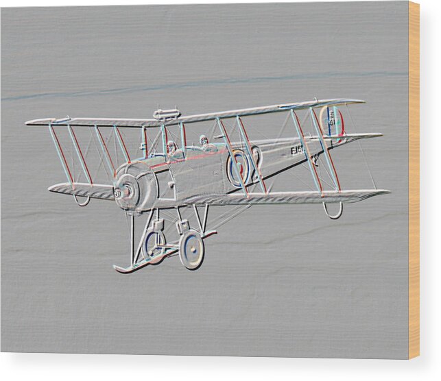 Raf Fighter Plane Wood Print featuring the photograph Avro by Jessica Levant