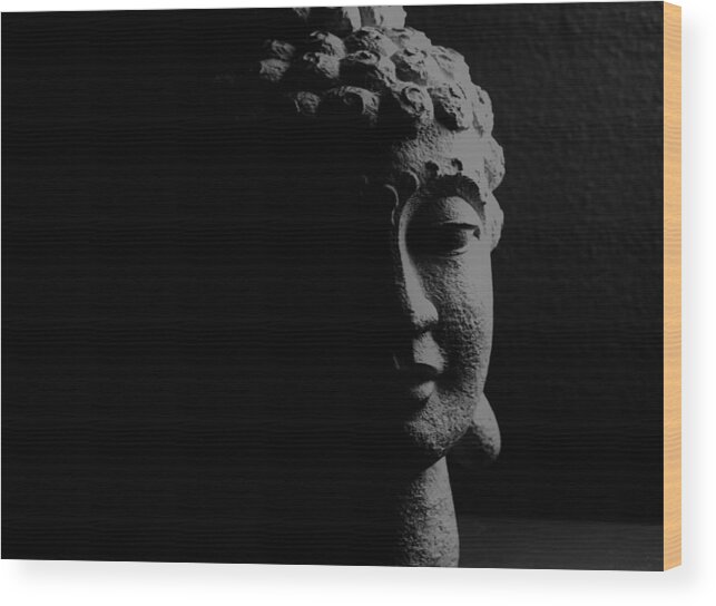 Buddha Wood Print featuring the photograph Buddha by Jessica S