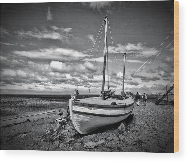 Photograph Wood Print featuring the photograph Shackleton Boat by Richard Gehlbach