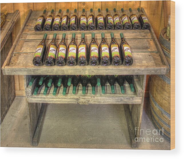 Colorado Wood Print featuring the photograph Table Wine by Bob Hislop