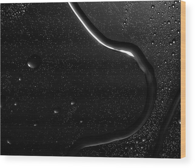 Carwash Wood Print featuring the photograph The Curve by Mark Steven Houser