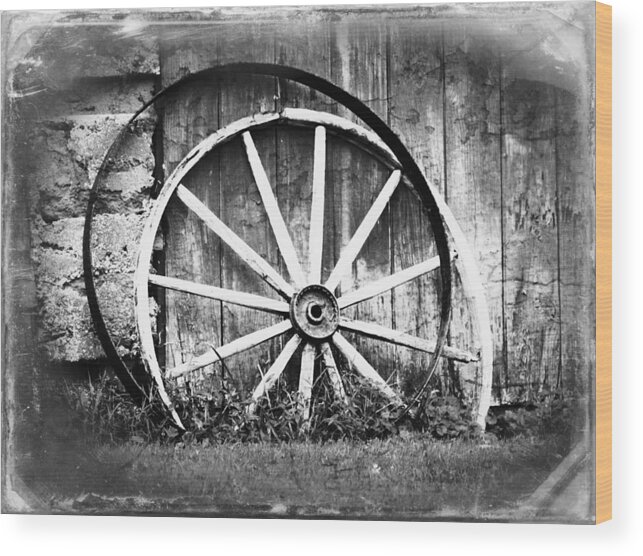 Wheel Wood Print featuring the photograph The Fifth Wheel II by Aurelio Zucco