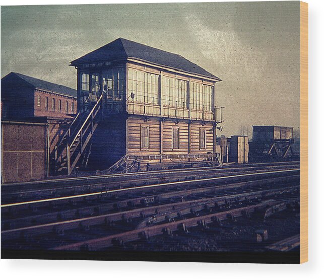Railways Wood Print featuring the photograph Twilight Years by Richard Denyer