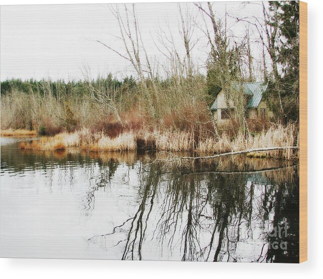 Landscape Wood Print featuring the photograph Where Gnomes Dwell by Rory Siegel