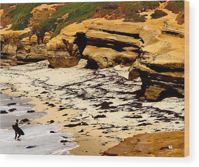 La Jolla Wood Print featuring the photograph Days End by Russ Harris