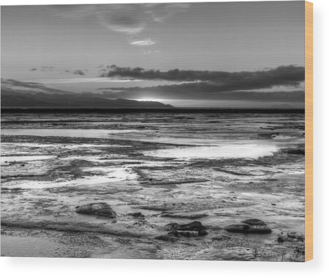 Alaska Wood Print featuring the photograph Icy Bay at Sunset by Michele Cornelius