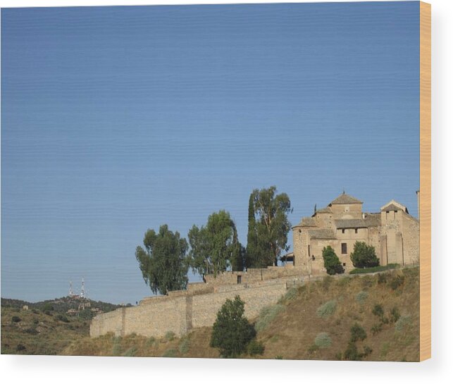 Toledo Wood Print featuring the photograph Ancient Toledo #1 by John Shiron