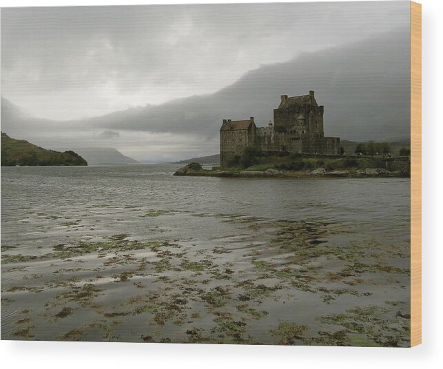 Scotland Wood Print featuring the photograph Eilean Donan Castle by Azthet Photography