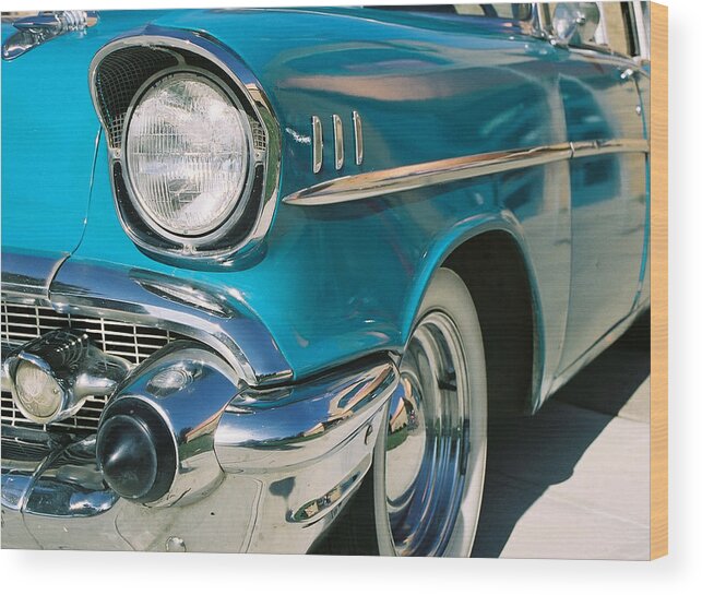 Chevy Wood Print featuring the photograph Old Chevy by Steve Karol
