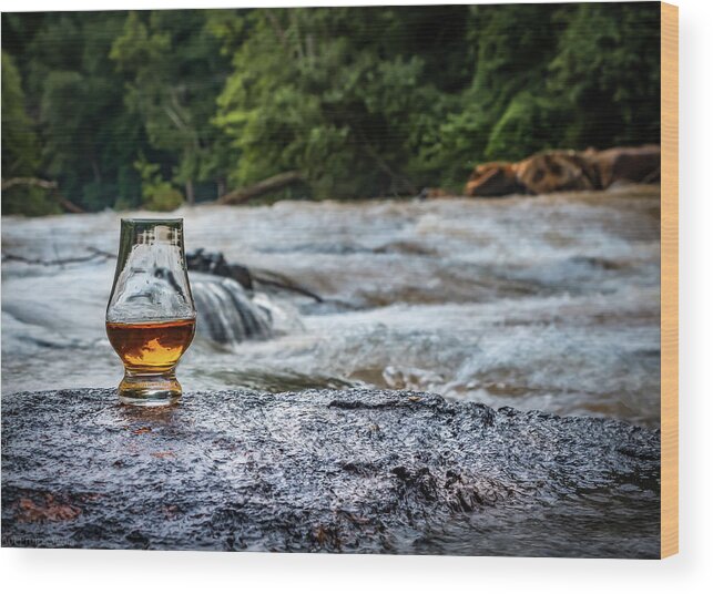 River Wood Print featuring the photograph Whisky River by Ant Pruitt