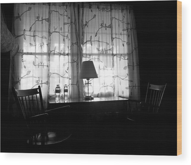 Missouri Wood Print featuring the photograph Missouri Morning in Repose by Robert Meyers-Lussier