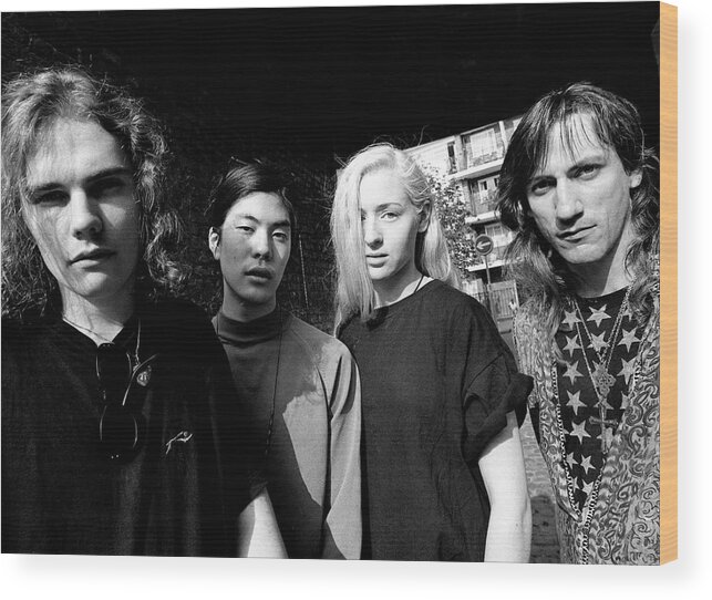 Music Wood Print featuring the photograph Smashing Pumpkins London Notting Hill by Martyn Goodacre
