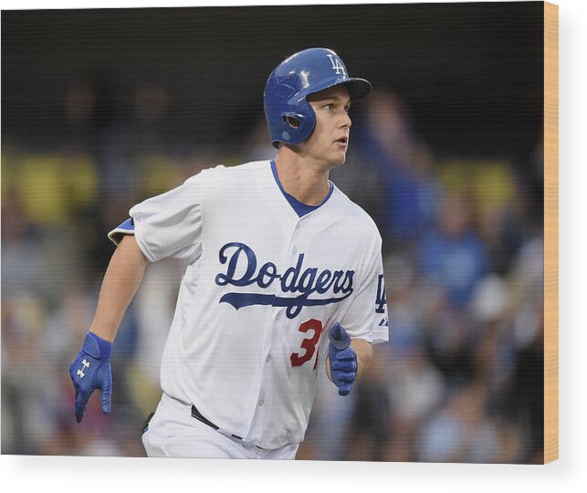 People Wood Print featuring the photograph Joc Pederson by Harry How