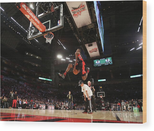 Terrence Ross Wood Print featuring the photograph Terrence Ross #1 by Nathaniel S. Butler