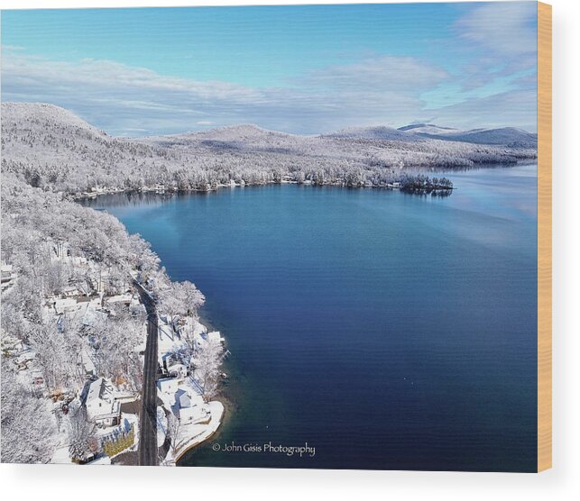  Wood Print featuring the photograph Merrymeeting Lake #5 by John Gisis