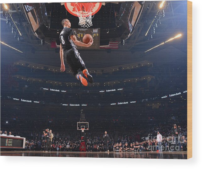 Zach Lavine Wood Print featuring the photograph Zach Lavine #6 by Jesse D. Garrabrant