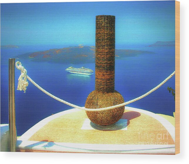 Come Sail Away Wood Print featuring the photograph Come Sail Away 2 by Mel Steinhauer
