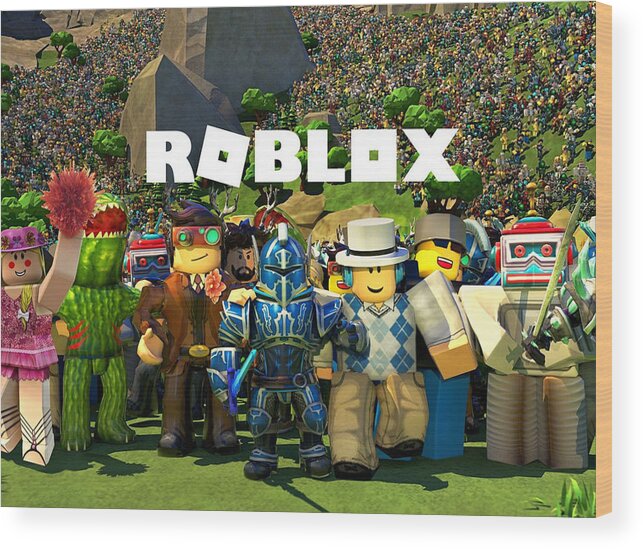 Free Robux Generator Roblox Free Robux Codes Wood Print by Free Robux Roblox  Free Robux Generator - Pixels