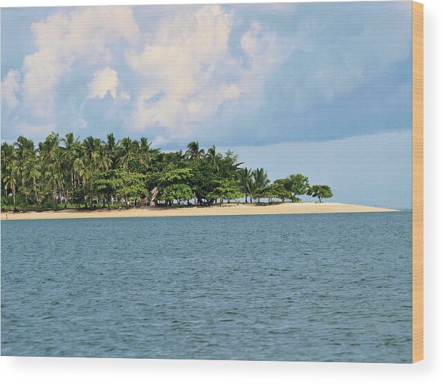 Asia Wood Print featuring the photograph Island Paradise by David Desautel