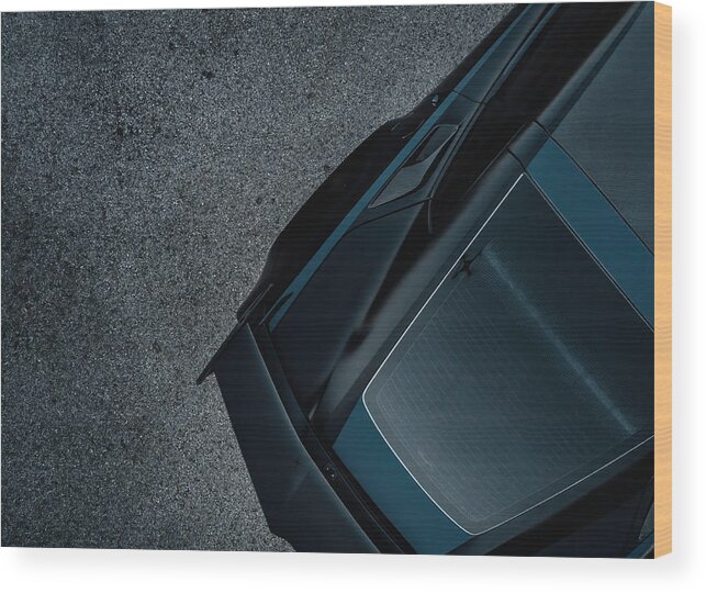 Zr1 Wood Print featuring the photograph ZR1 Artwork by Lourry Legarde