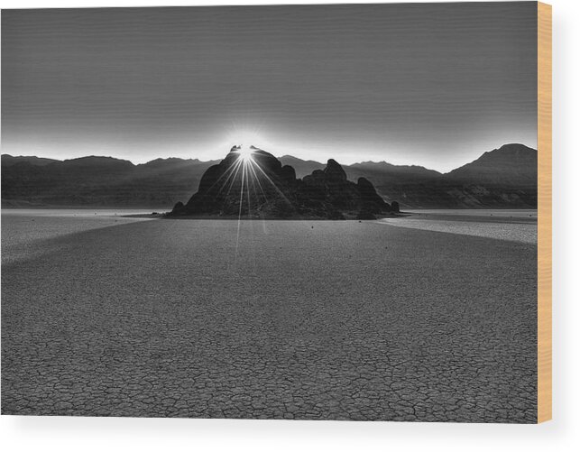Death Valley Wood Print featuring the photograph The Grandstand #1 by David Andersen